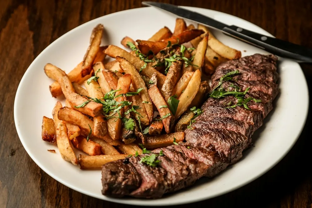 Steak and fries