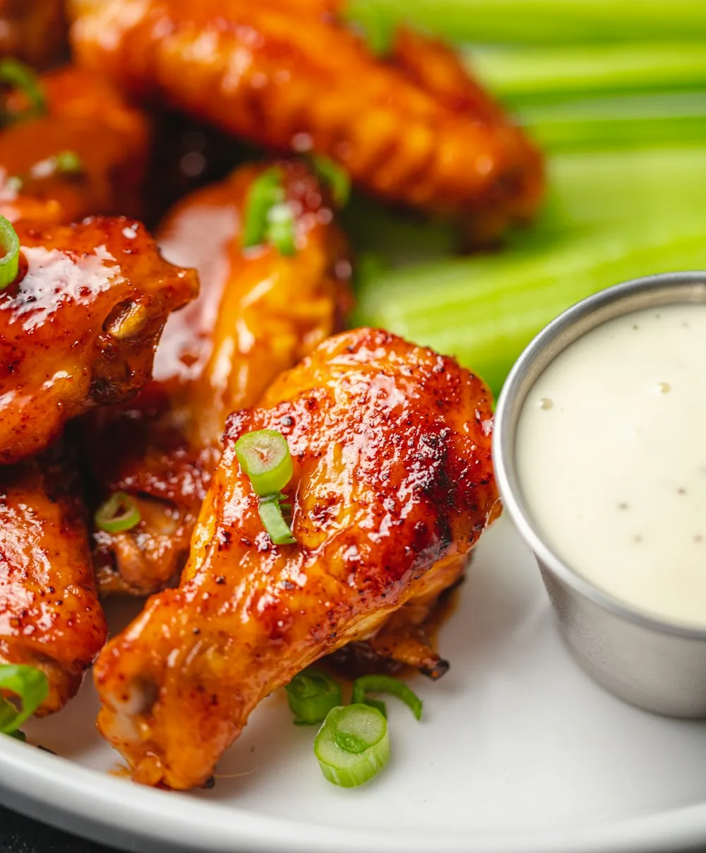 Peppered chicken wings